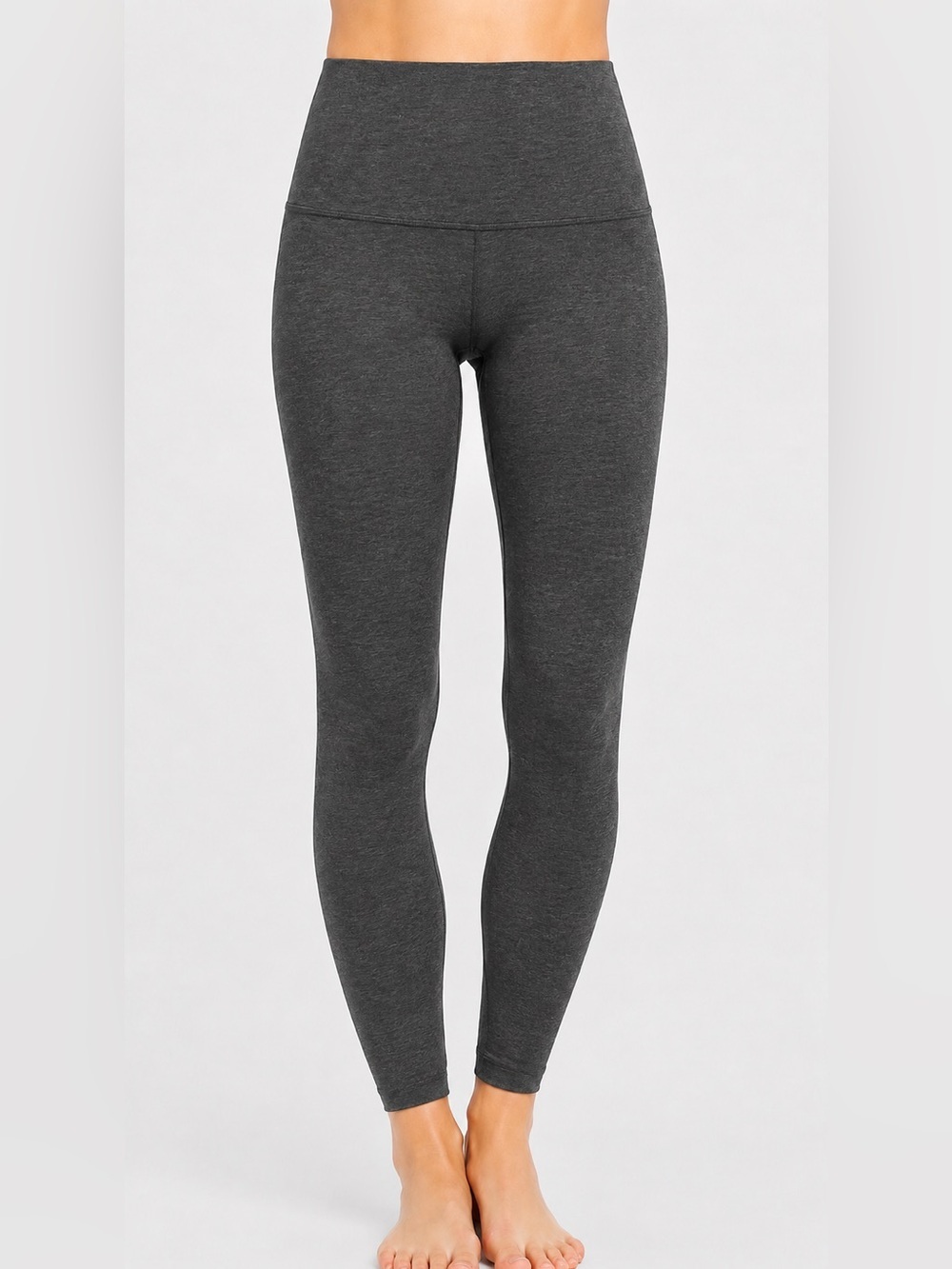 Spanx charcoal leggings, medium